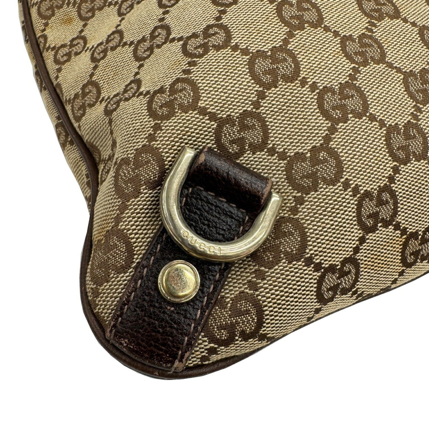 Gucci Gg Canvas Brown Gg Canvas Shoulder Bag