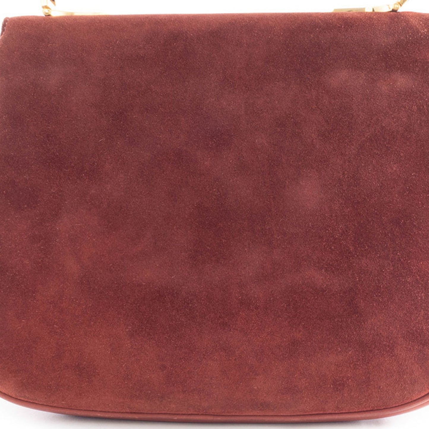 Gucci Brown Suede Handbag