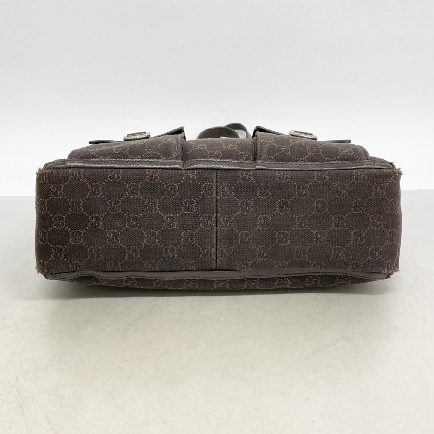 Gucci Brown Denim Tote Bag