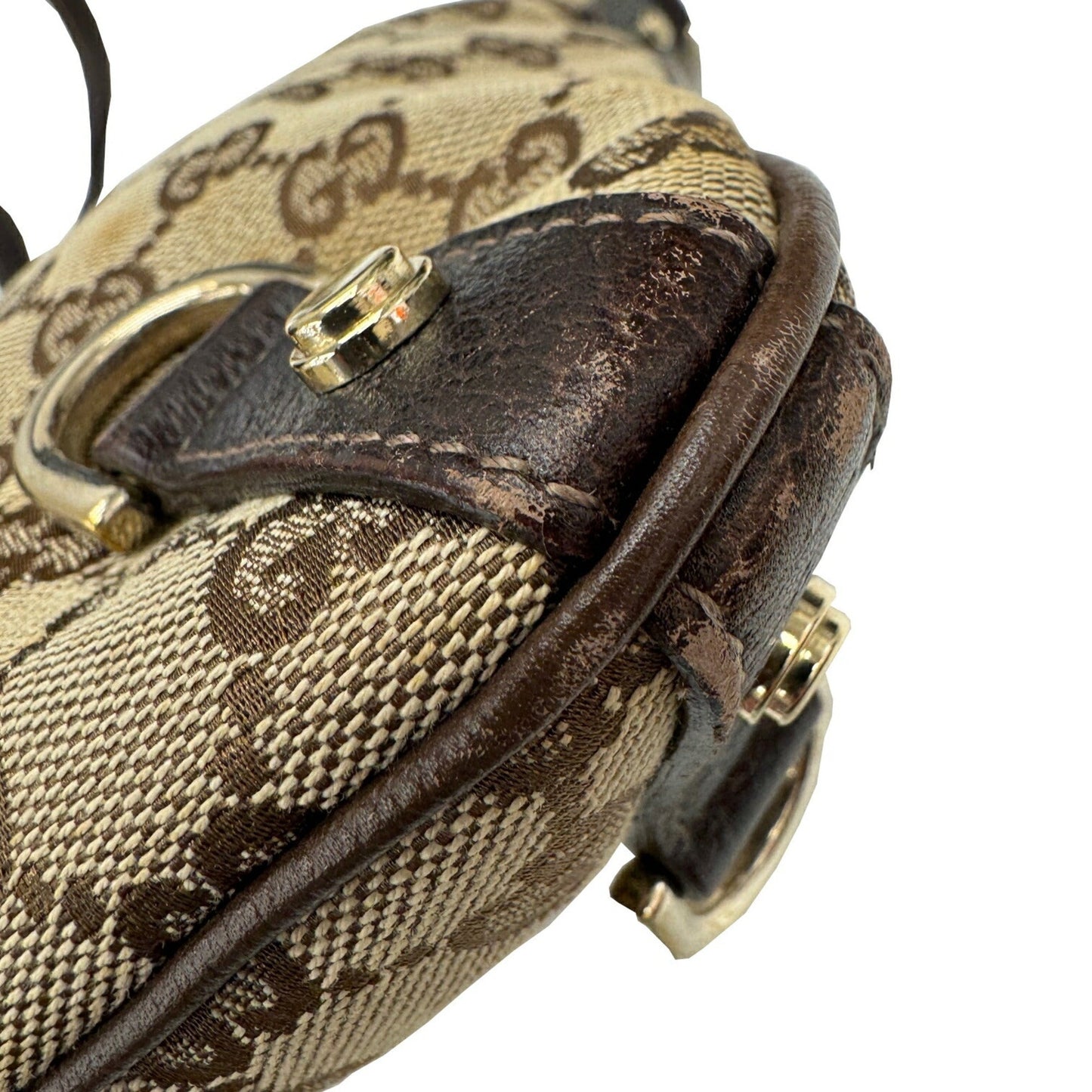 Gucci Gg Canvas Brown Gg Canvas Shoulder Bag
