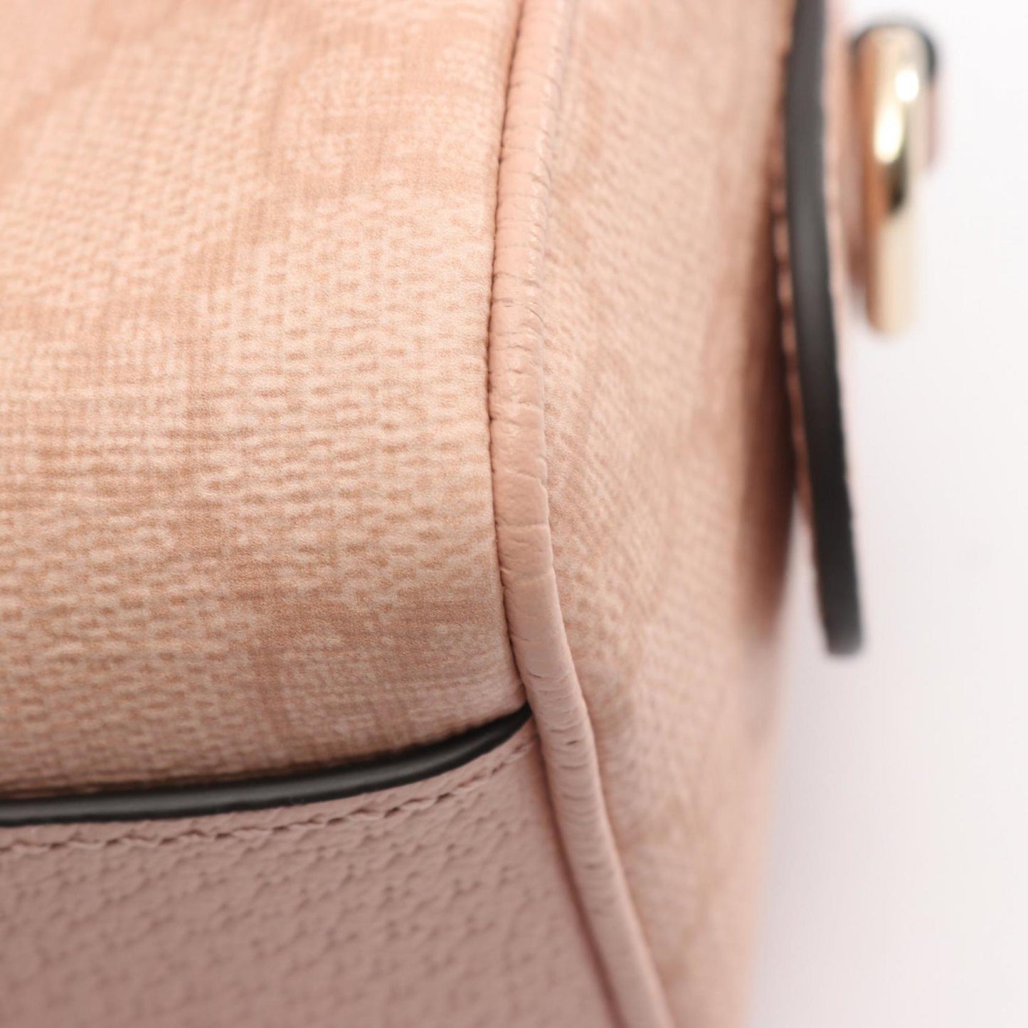 Gucci Pink Gg Supreme Leather Handbag