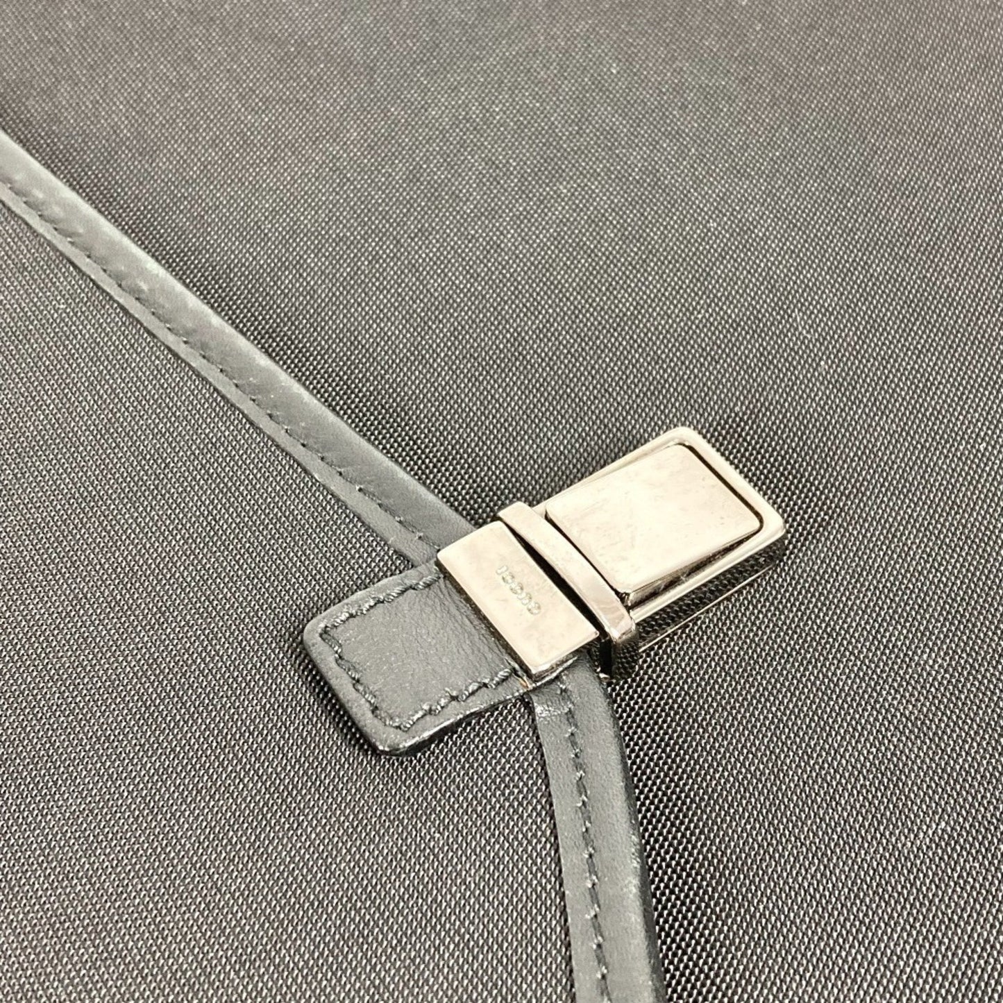 Gucci Black Nylon Clutch Bag Pouch