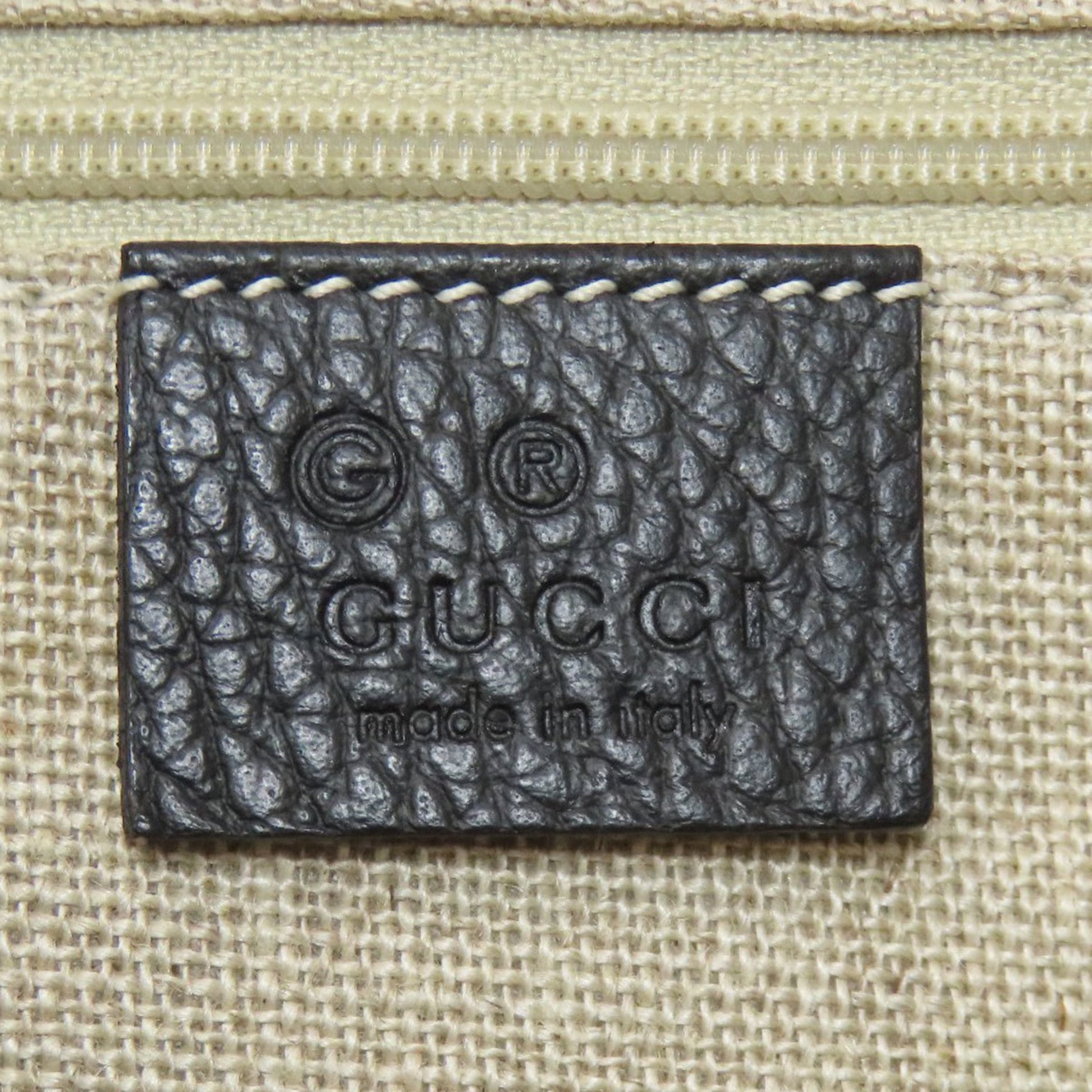 Gucci Black Leather Handbag
