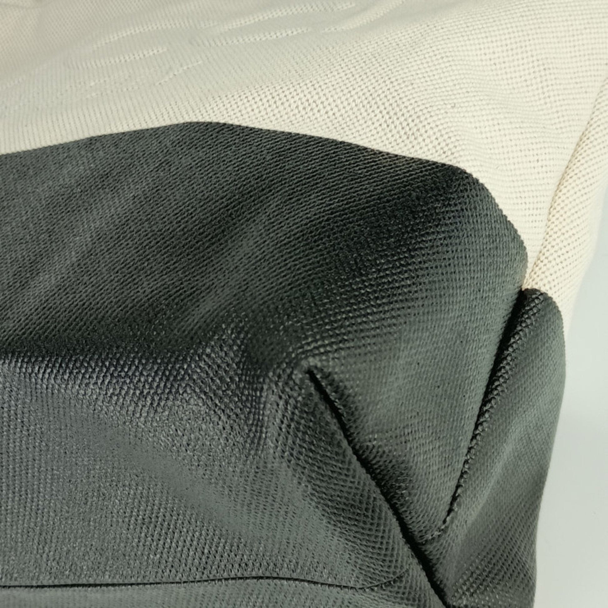 Gucci Black Ivory Canvas Handbag Shoulder Bag Tote Bag