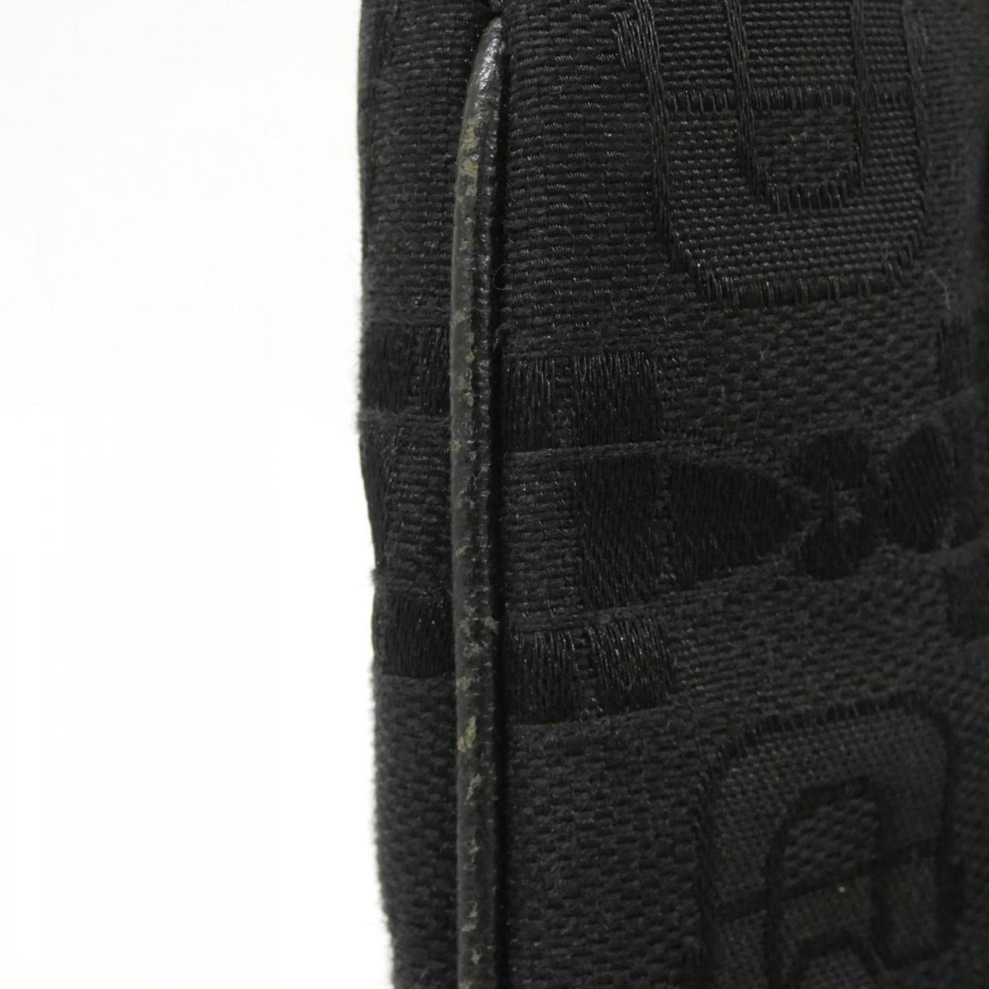 Gucci Black Canvas Handbag