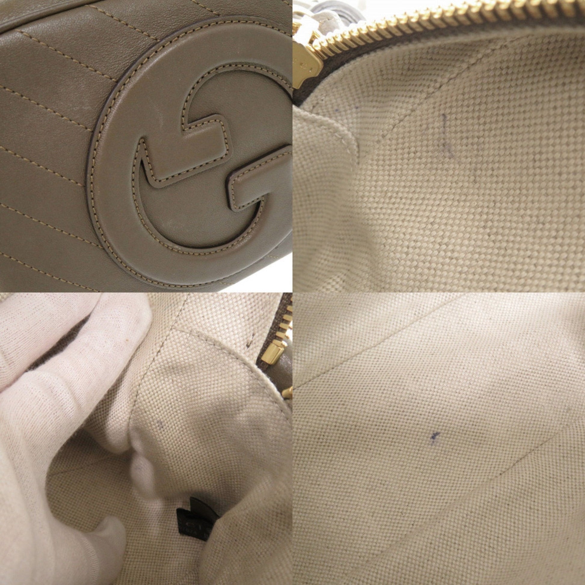 Gucci Brown Leather Shoulder Bag