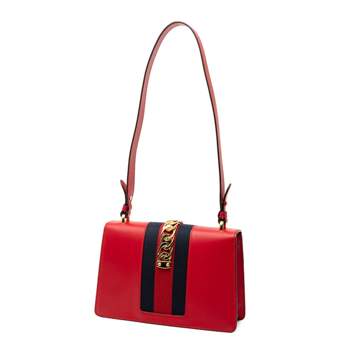 Gucci Multi-Color Red Color Leather Handbag Shoulder Bag