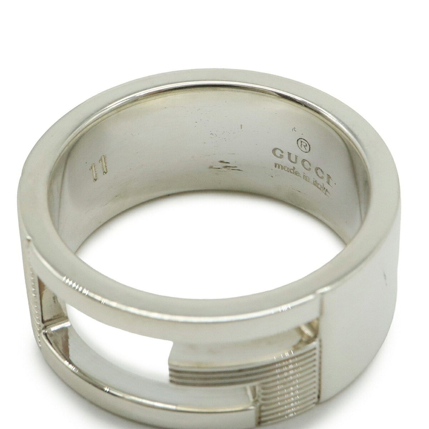 Gucci Silver Silver 925 Band Ring
