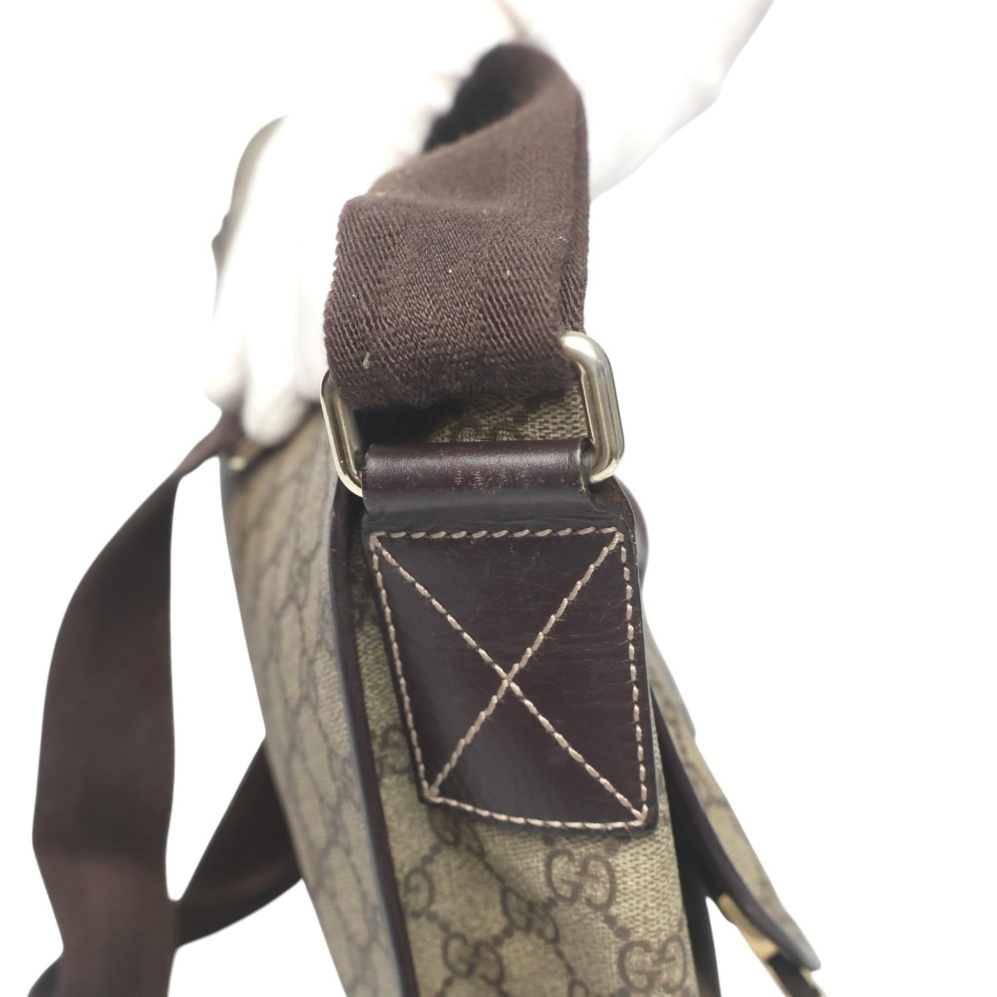 Gucci Brown Gg Plus Shoulder Bag