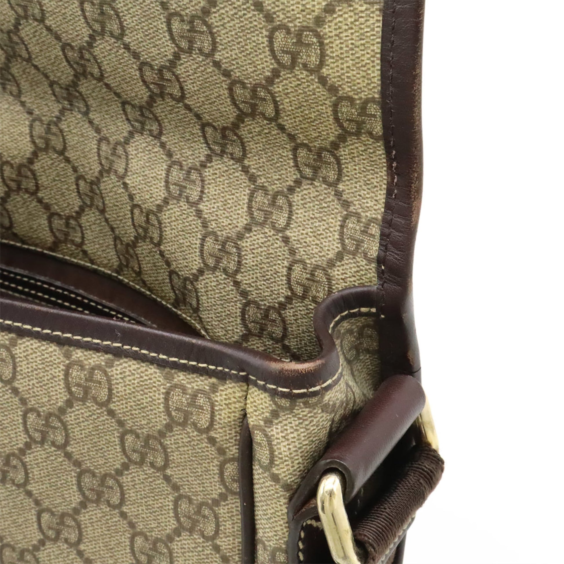 Gucci Gg Plus Beige Gg Supreme Shoulder Bag