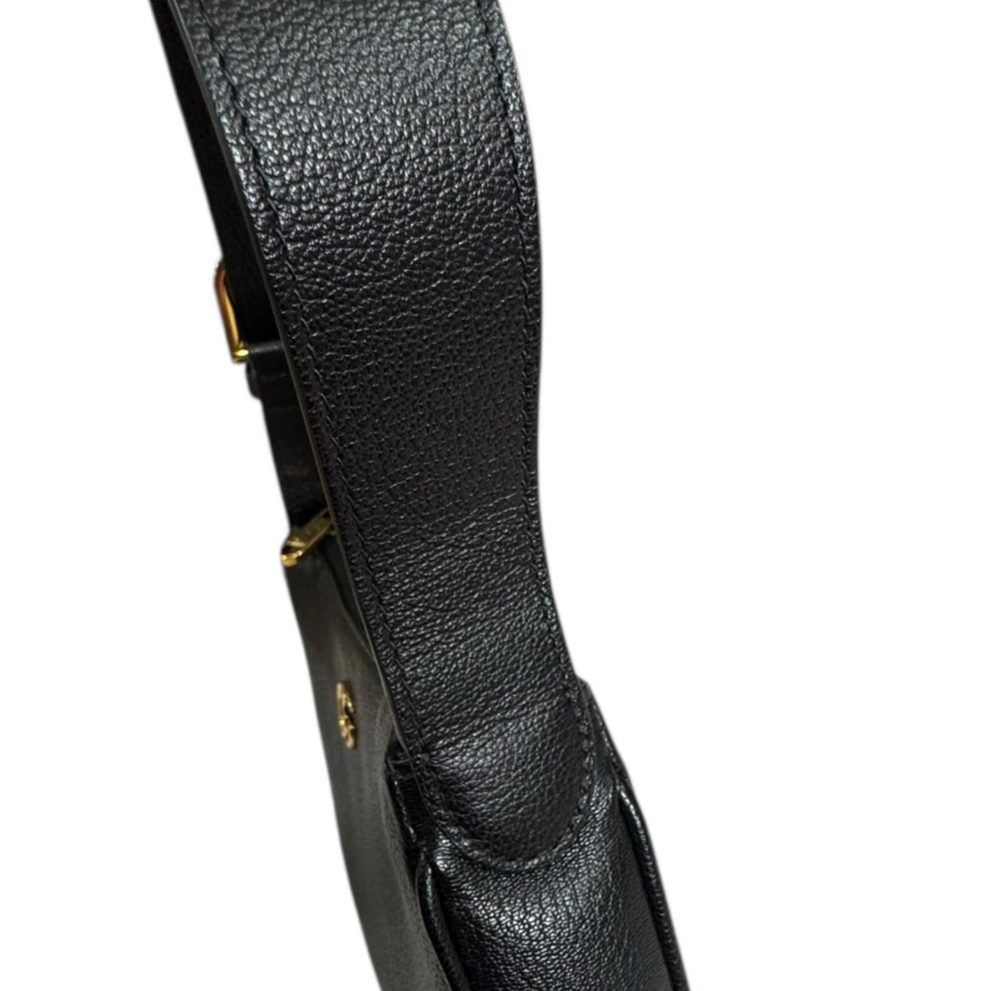 Gucci Black Leather Handbag