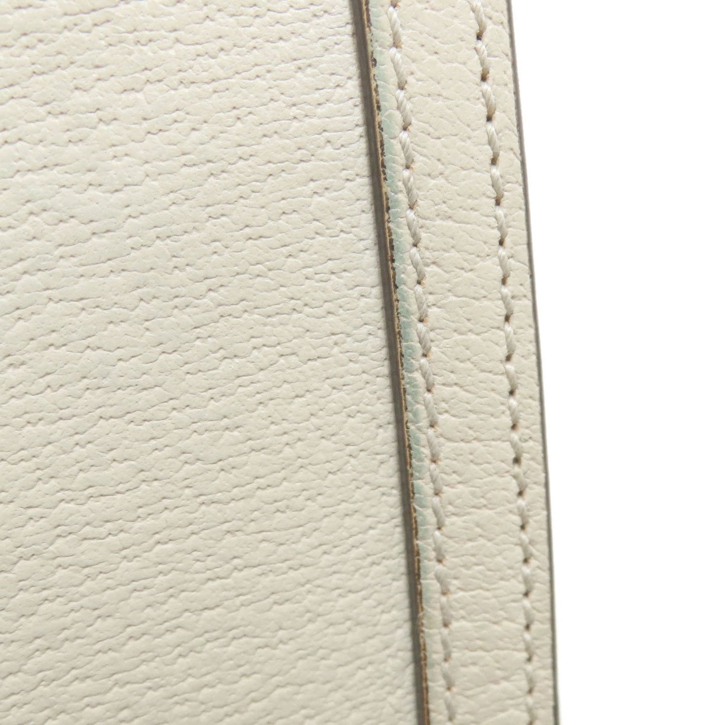 Gucci White Leather Shoulder Bag
