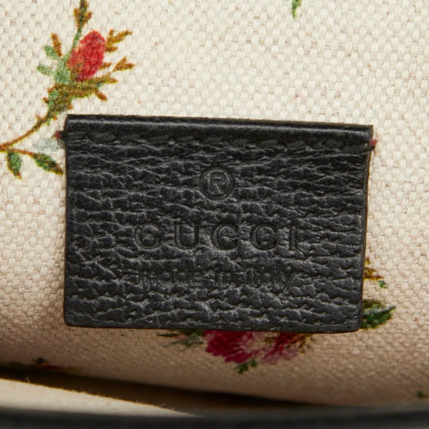 Gucci Black Leather Shoulder Bag