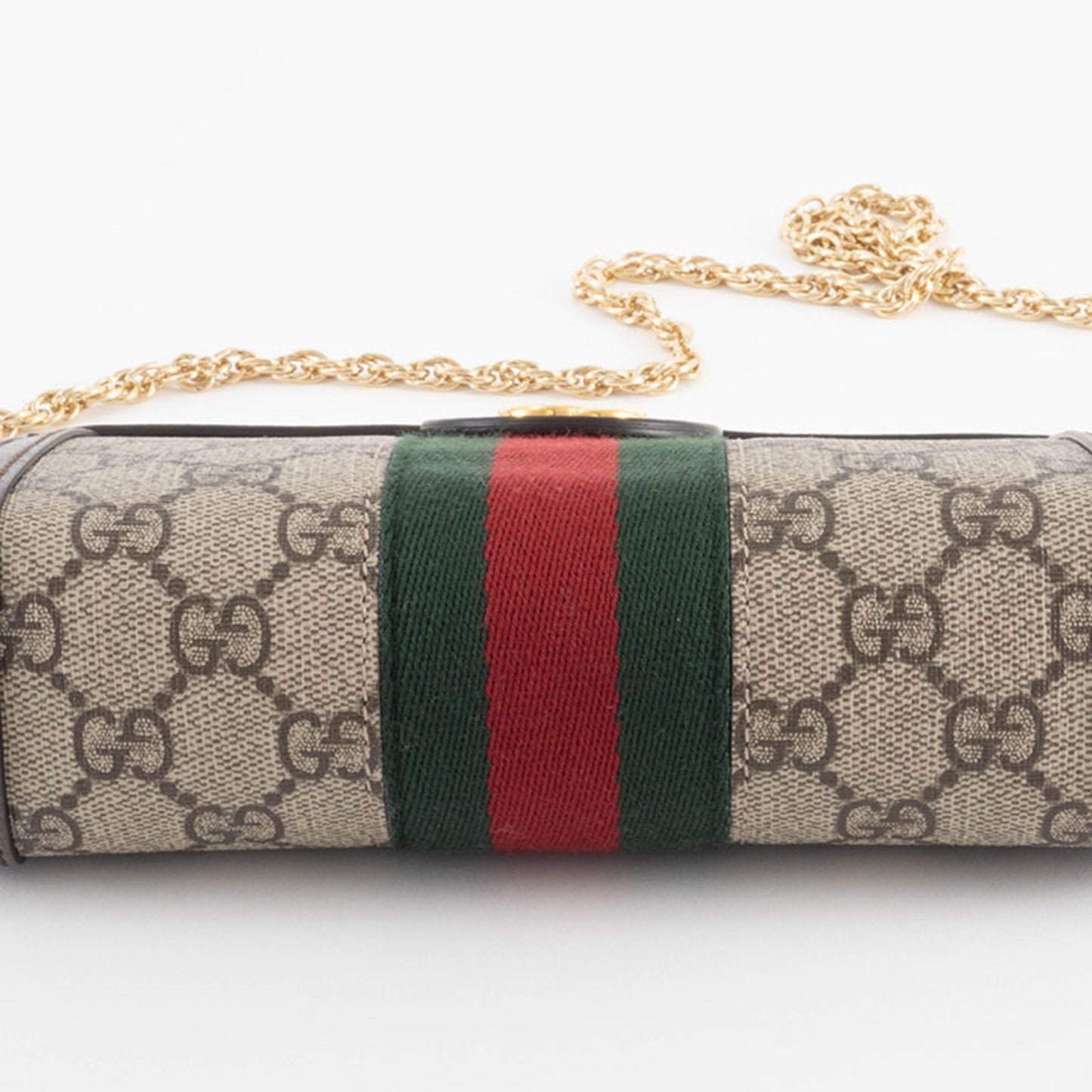 Gucci Ophidia Beige Brown Gg Supreme Shoulder Bag
