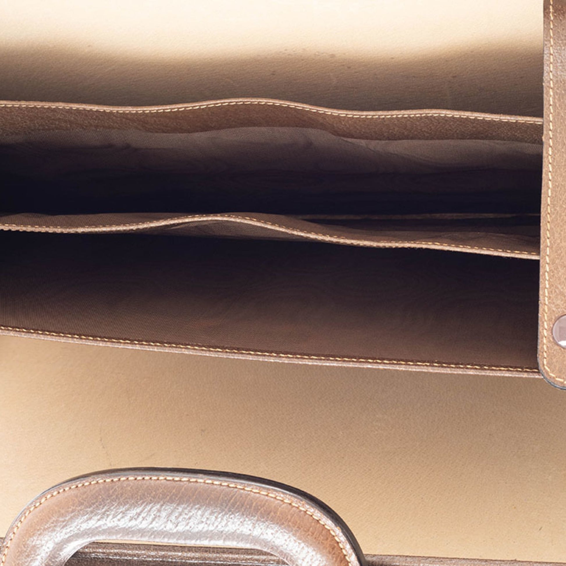 Gucci Brown Leather Attaché Case
