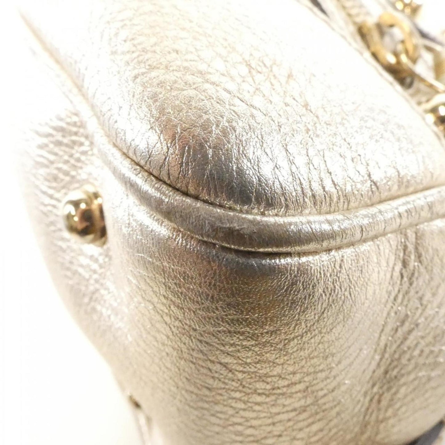 Gucci Ivory Leather Shoulder Bag