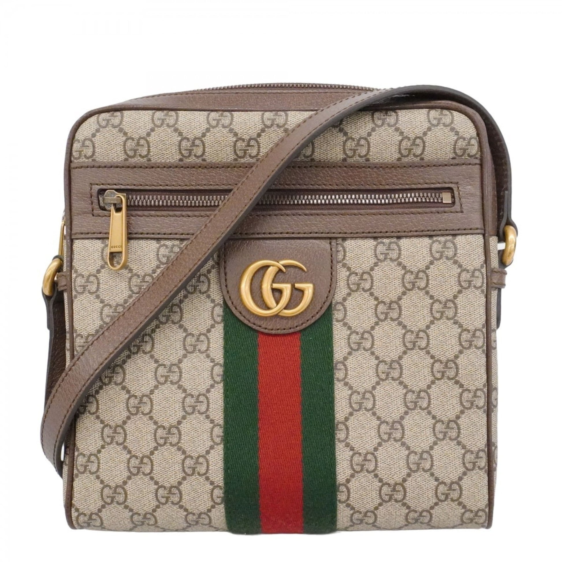 Gucci Brown Pvc Shoulder Bag