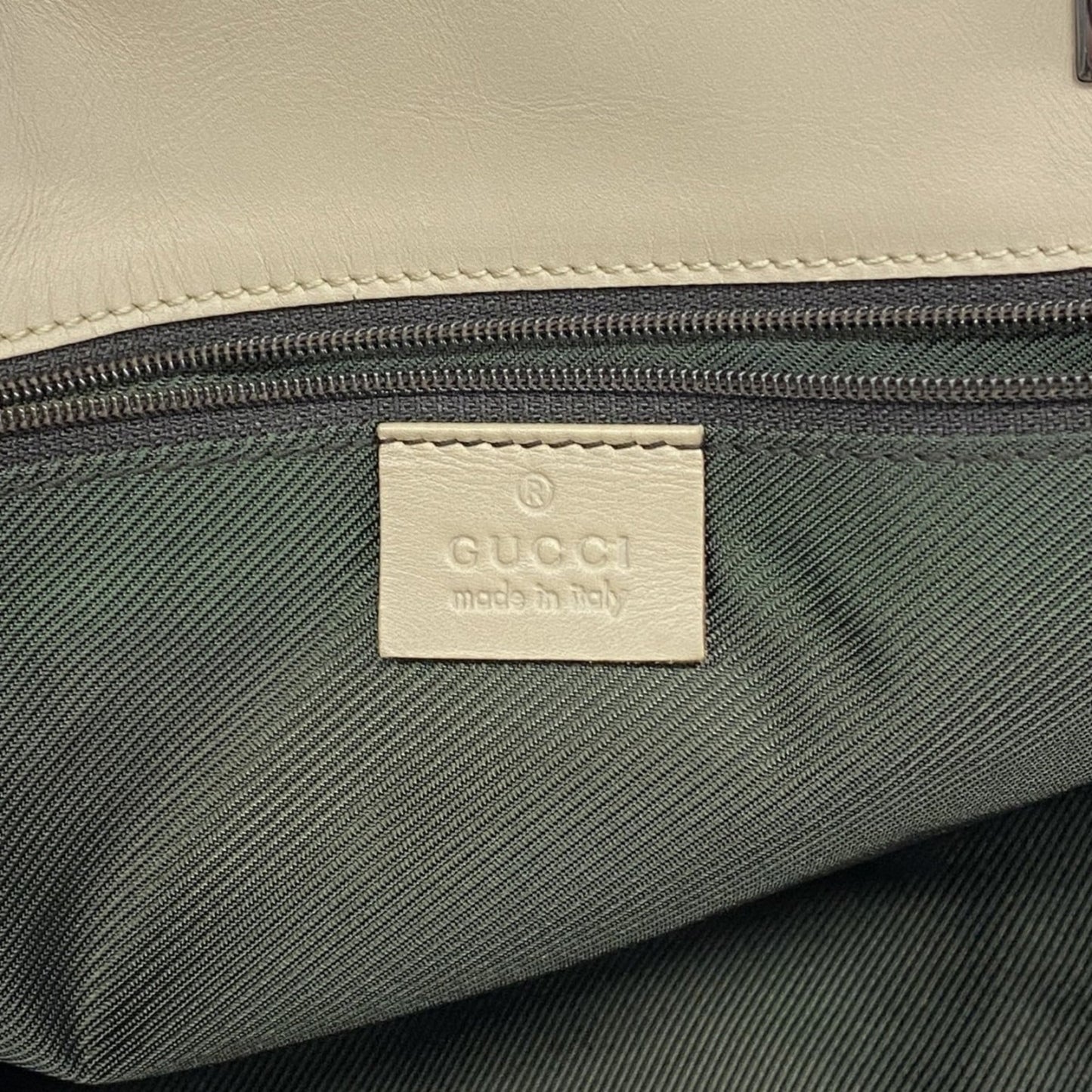 Gucci Beige Canvas Tote Bag