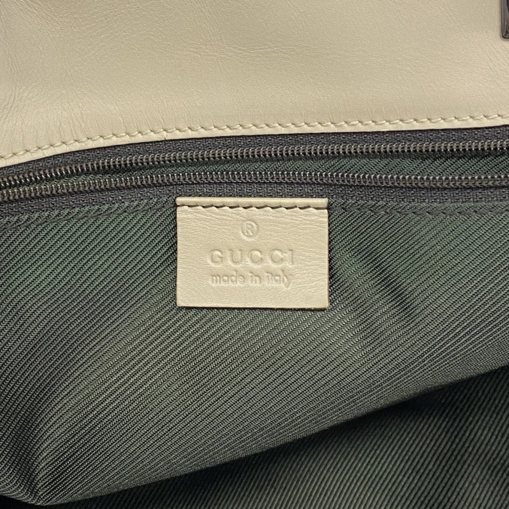 Gucci Beige Canvas Tote Bag