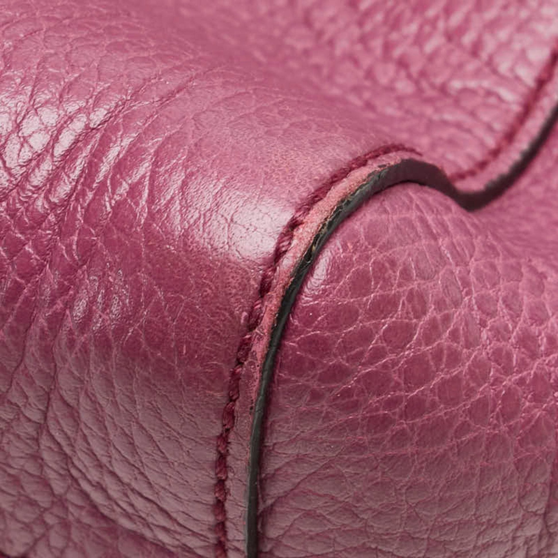 Gucci Purple Leather Handbag Shoulder Bag