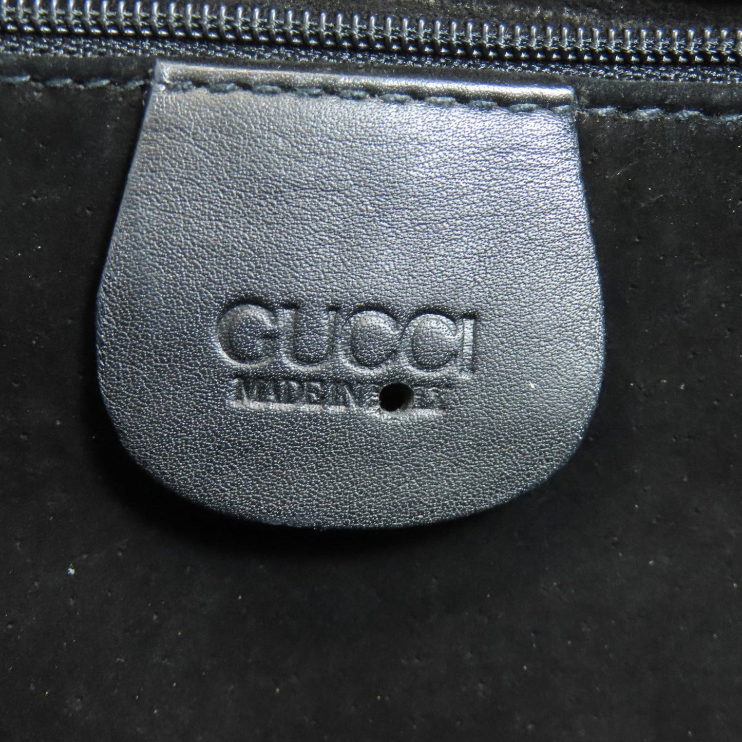 Gucci Black Leather Handbag