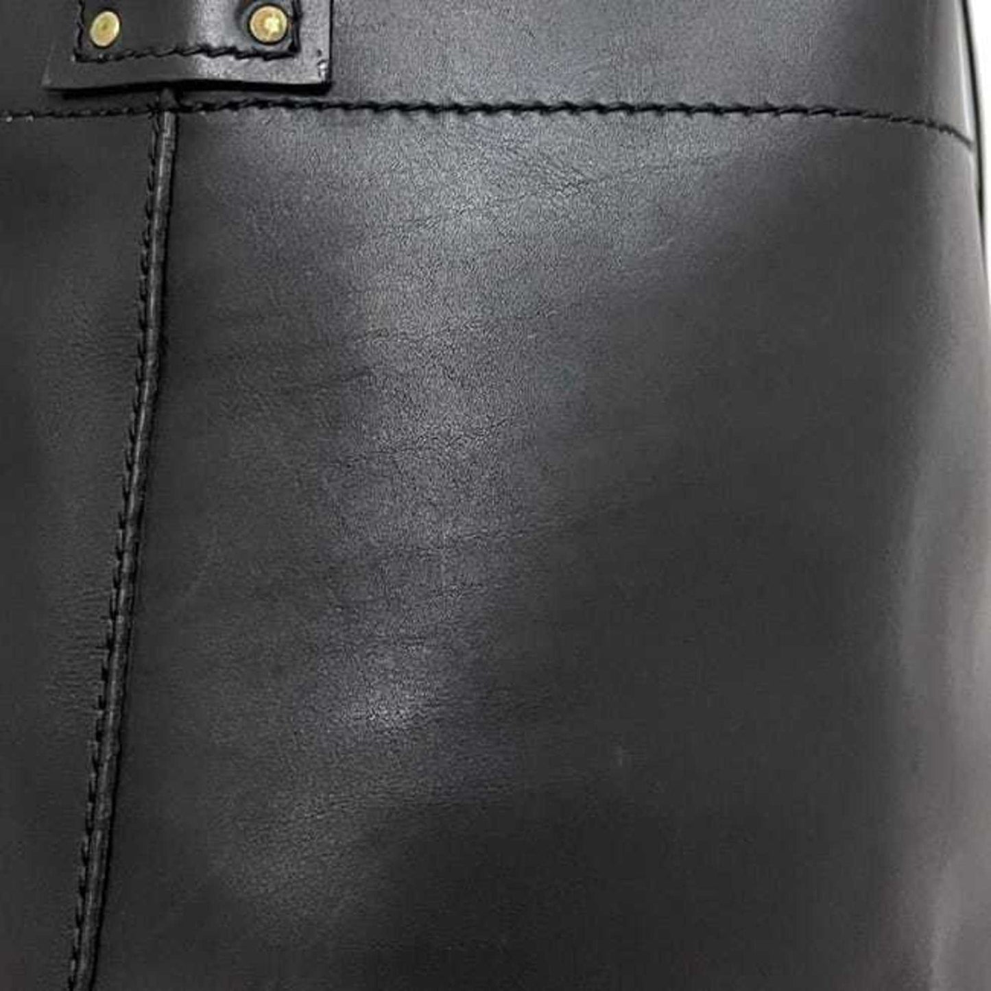 Gucci Black Leather Tote Bag