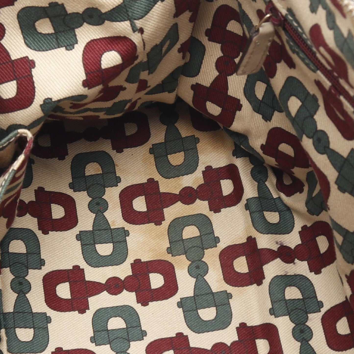 Gucci Beige Leather Tote Bag