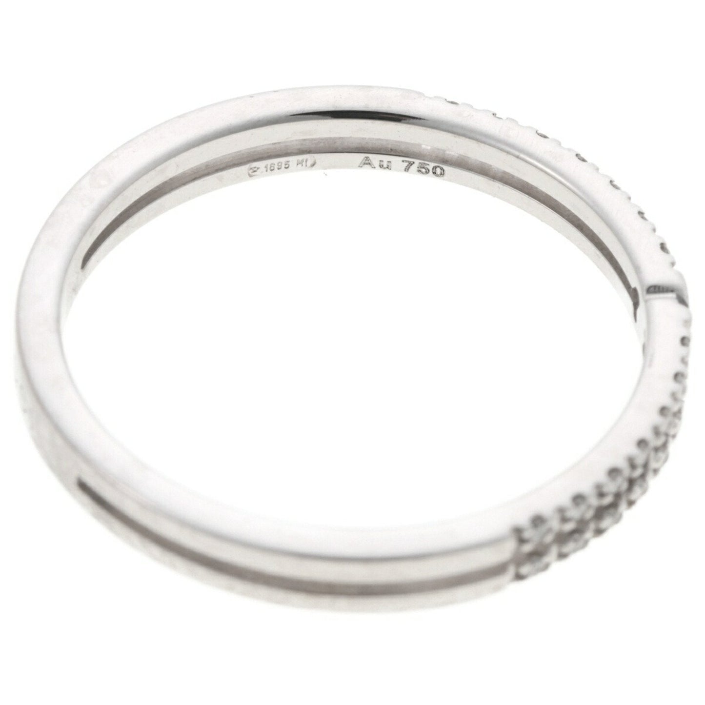 Gucci Clear White Gold White Gold (18K) Band Ring