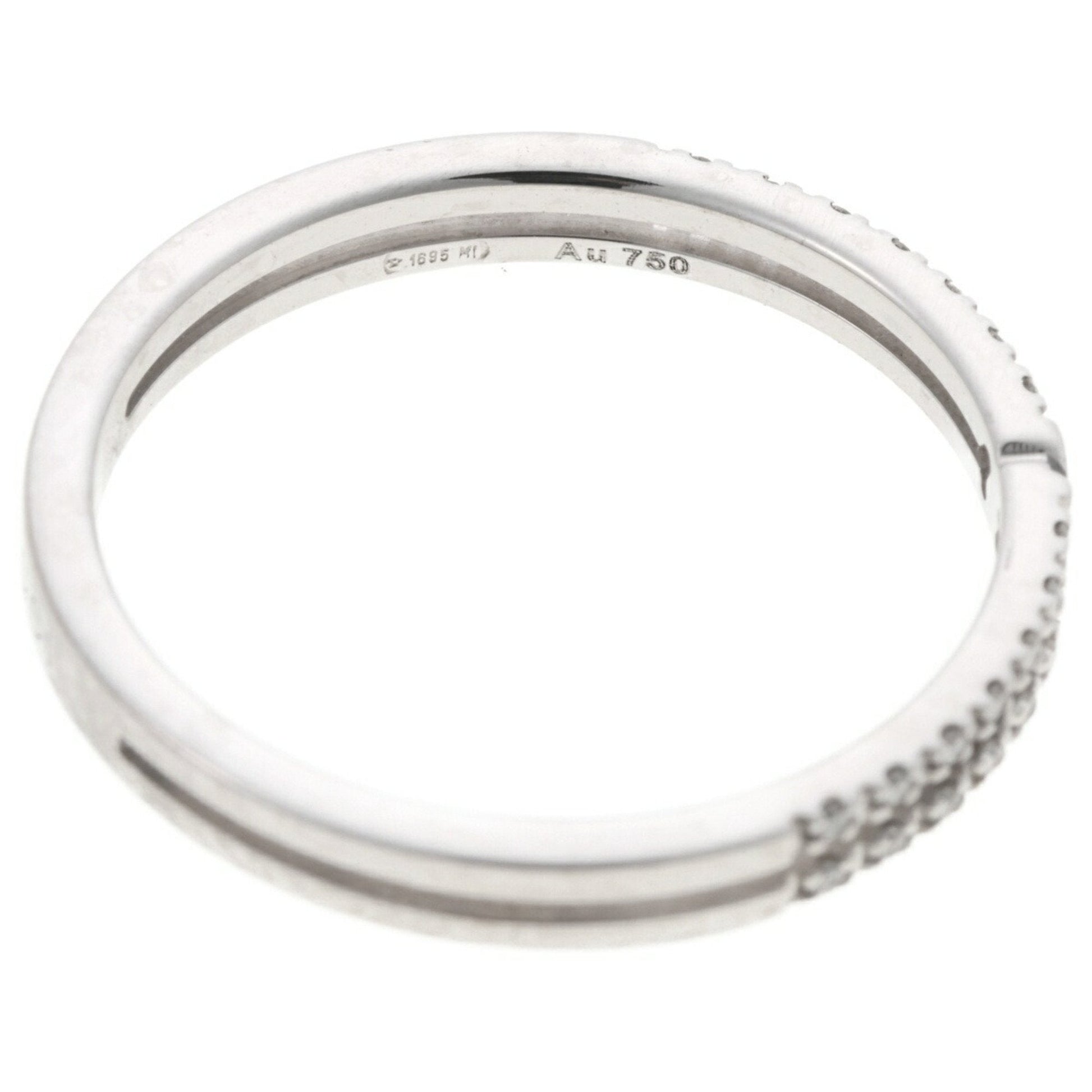 Gucci Clear White Gold White Gold (18K) Band Ring