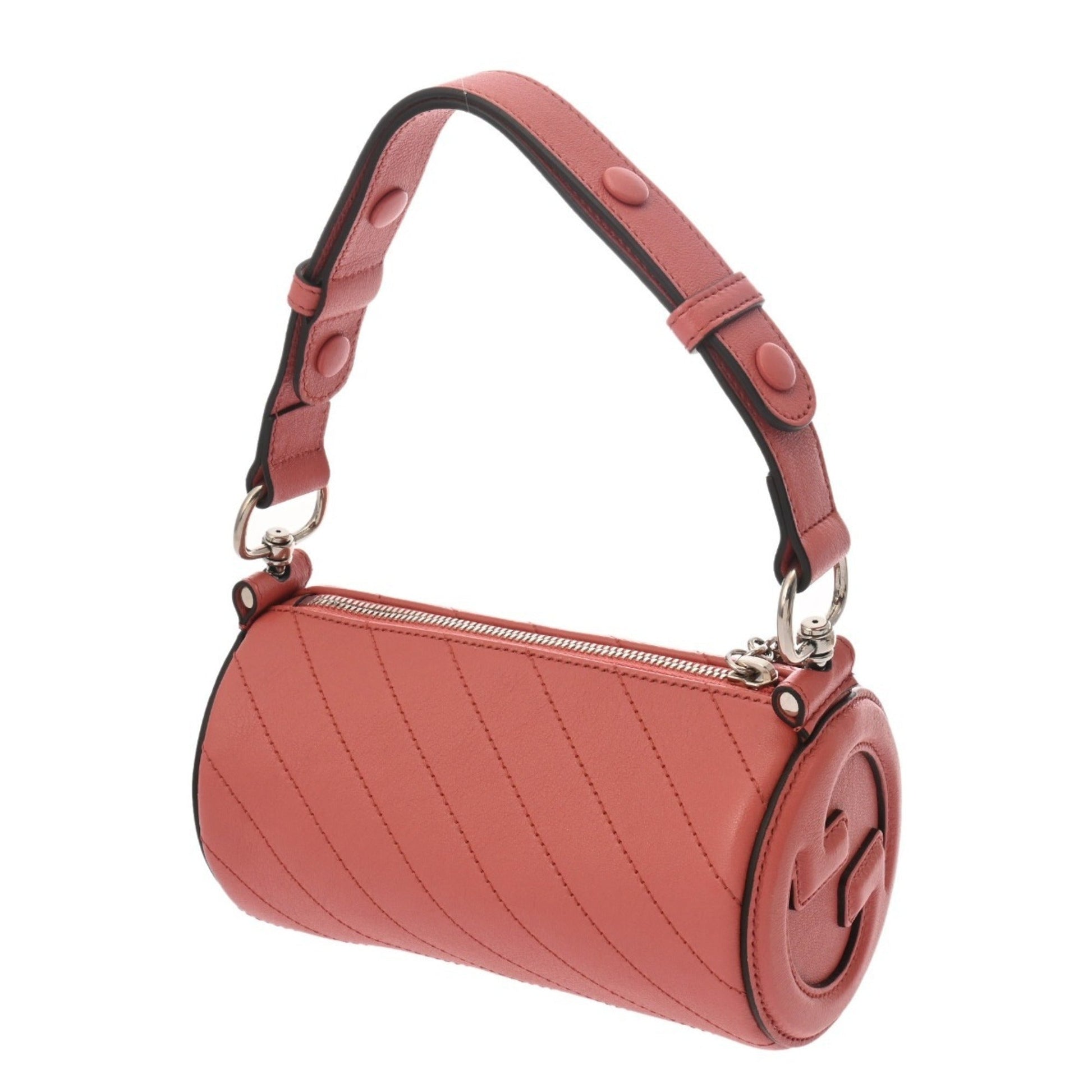 Gucci Pink Leather Shoulder Bag