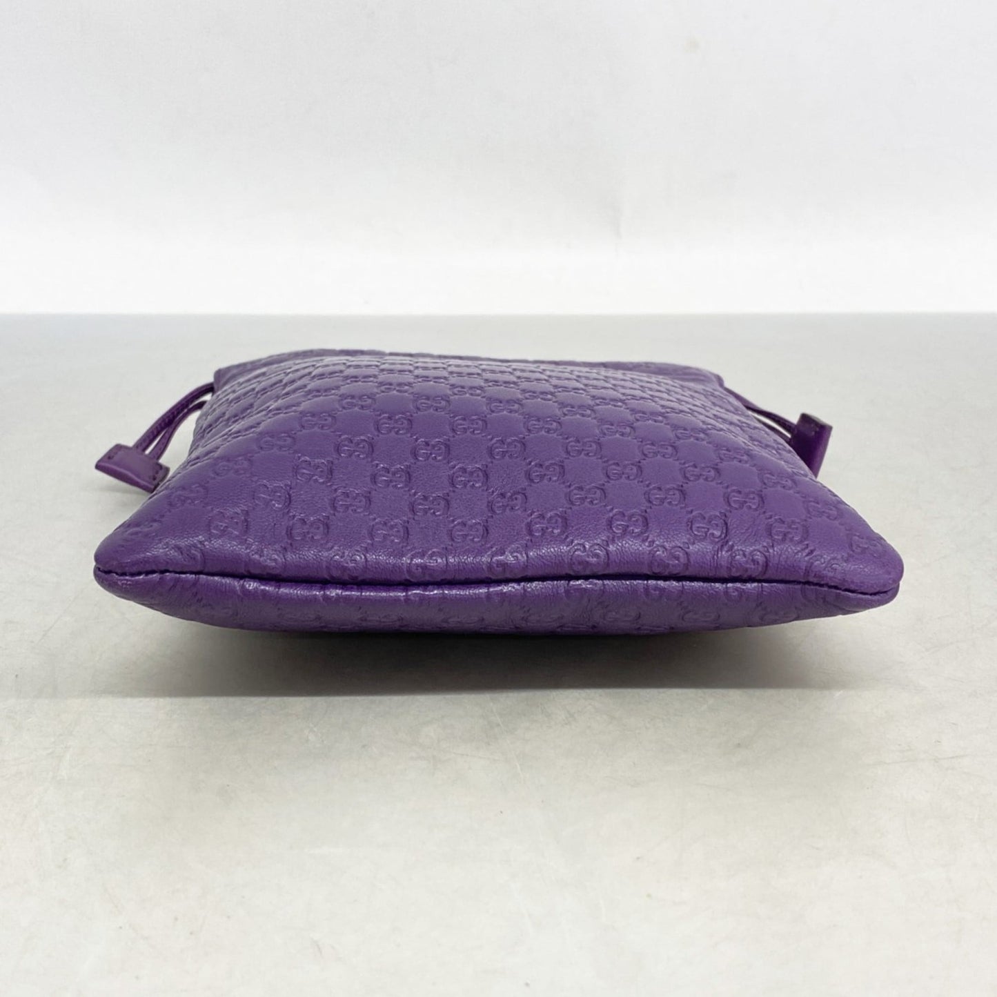 Gucci Purple Leather Pouch