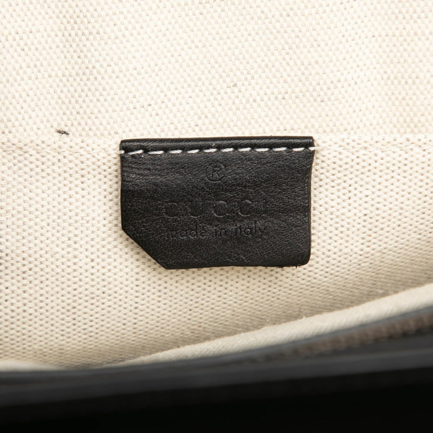Gucci Black Green Red Color Leather Handbag Shoulder Bag