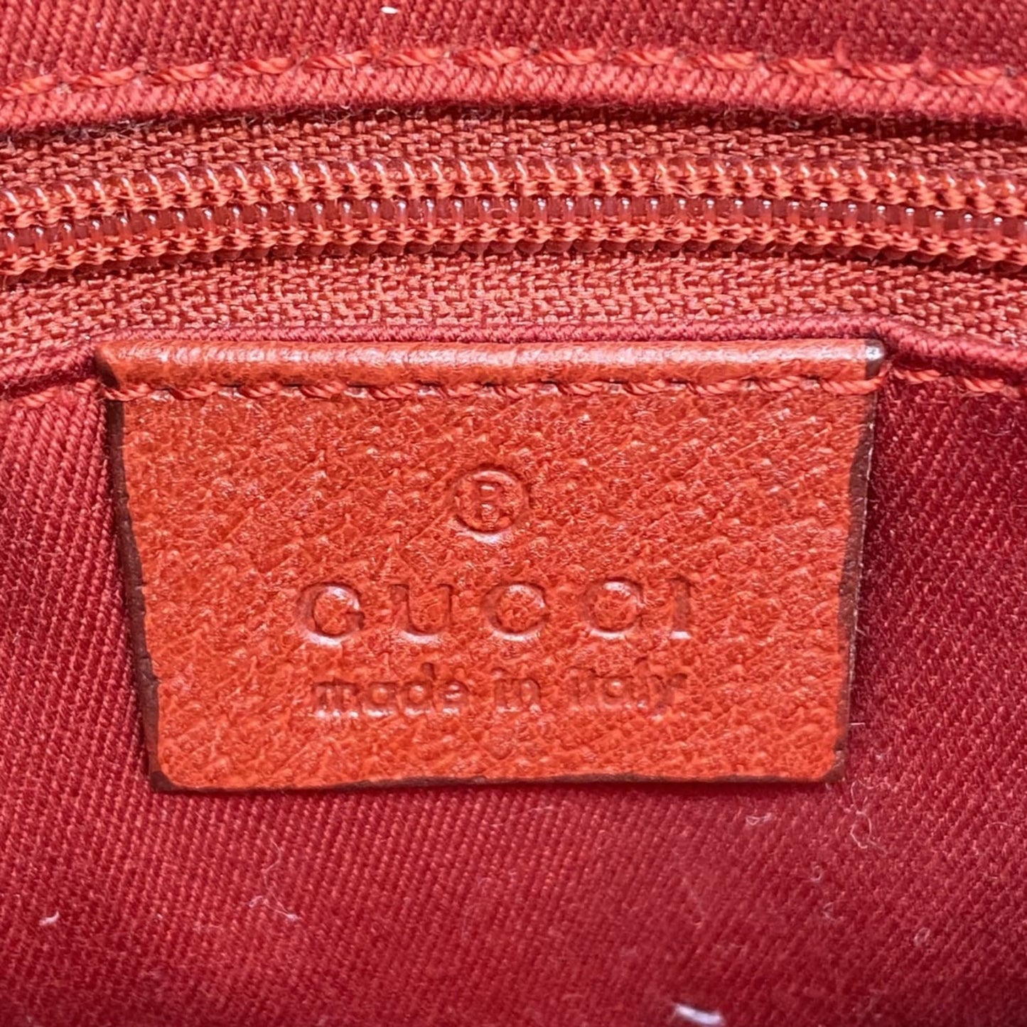 Gucci Red Color Gg Canvas Handbag Tote Bag