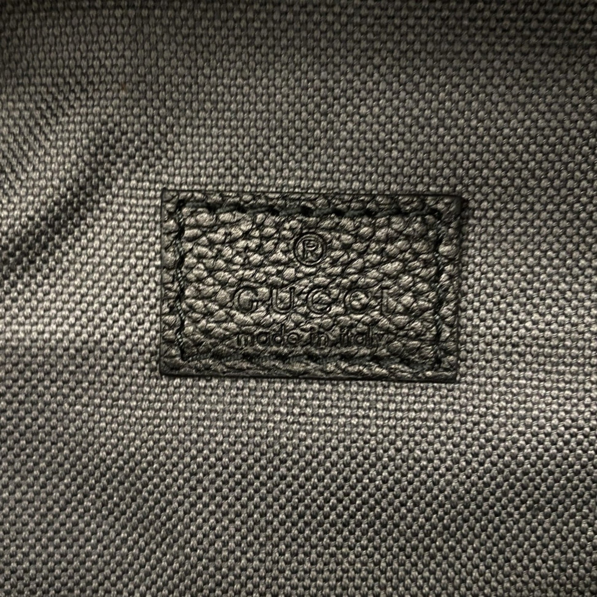 Gucci Black Leather Fanny Pack