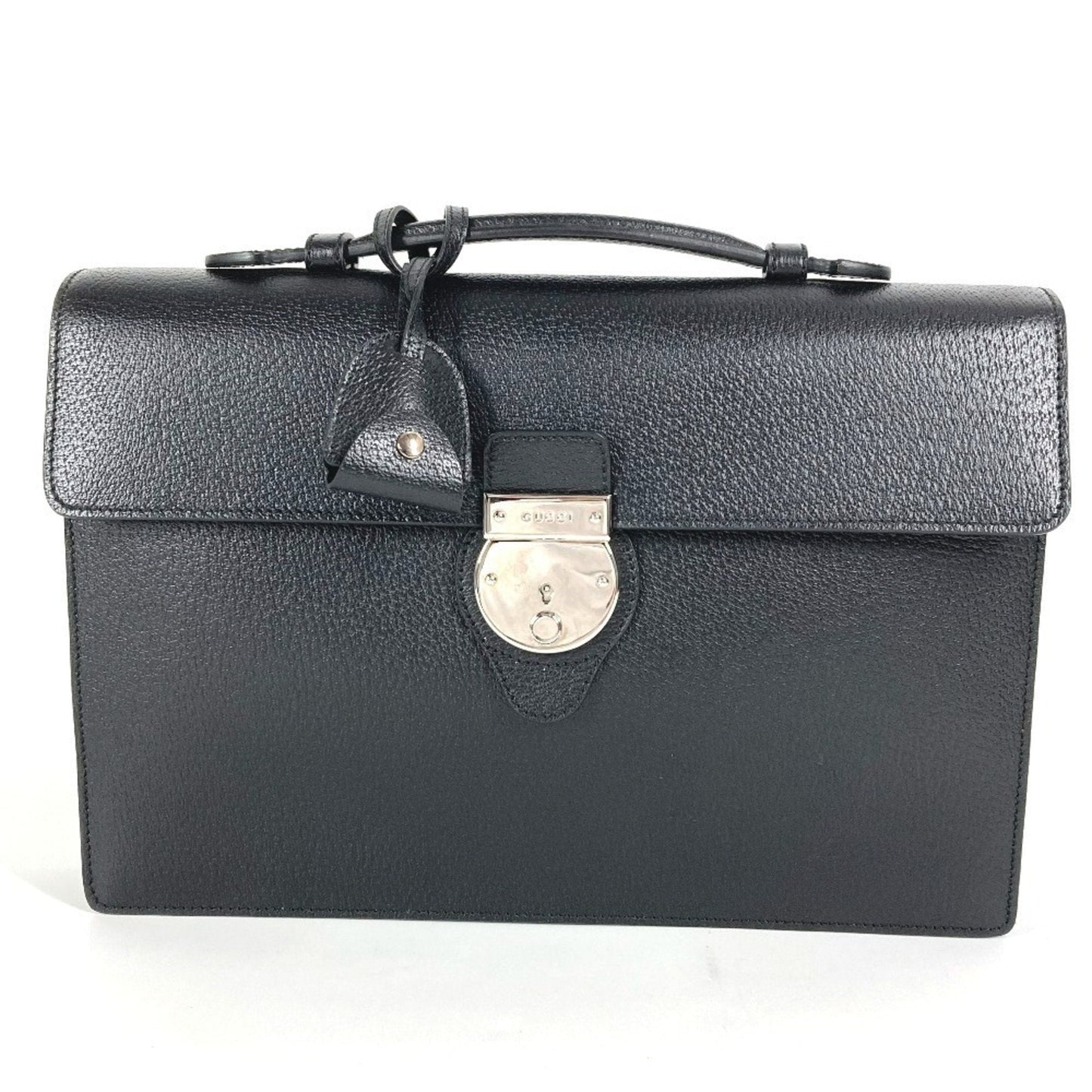Gucci Black Leather Briefcase Handbag