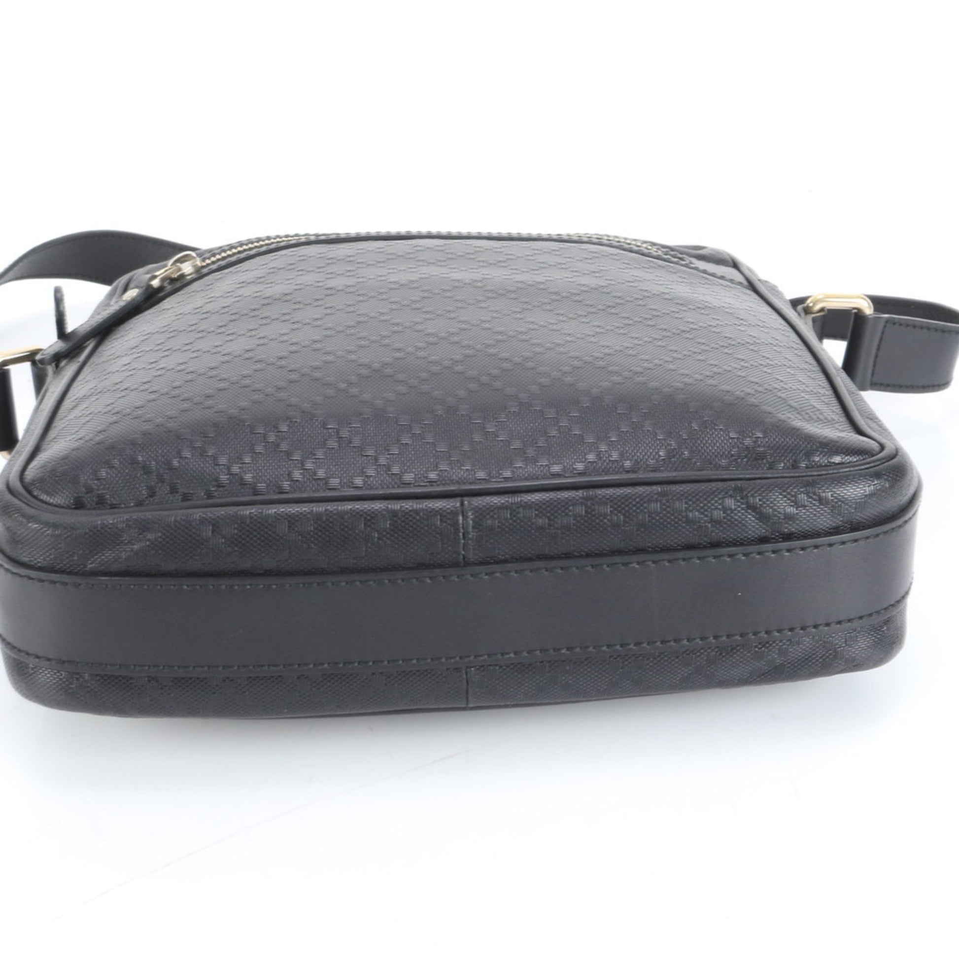 Gucci Black Leather Shoulder Bag