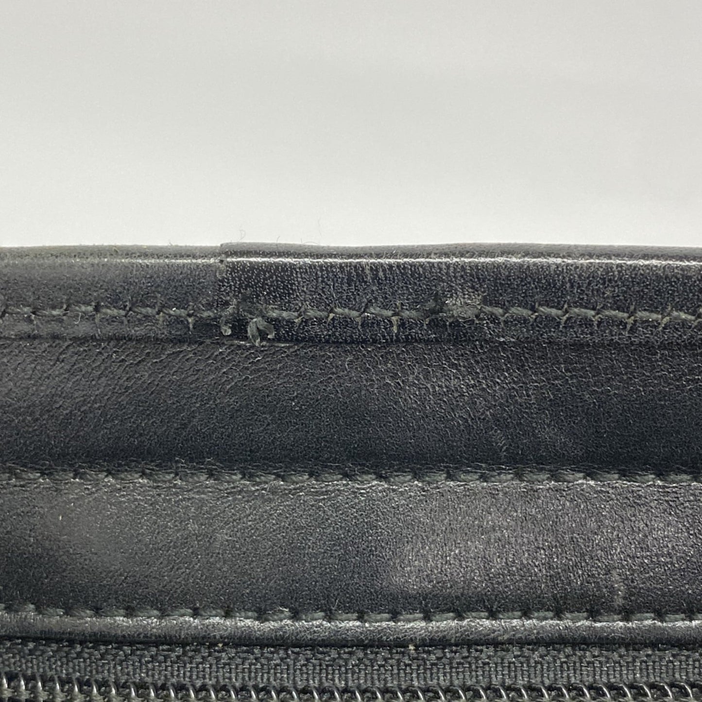 Gucci Beige Black Canvas Tote Bag