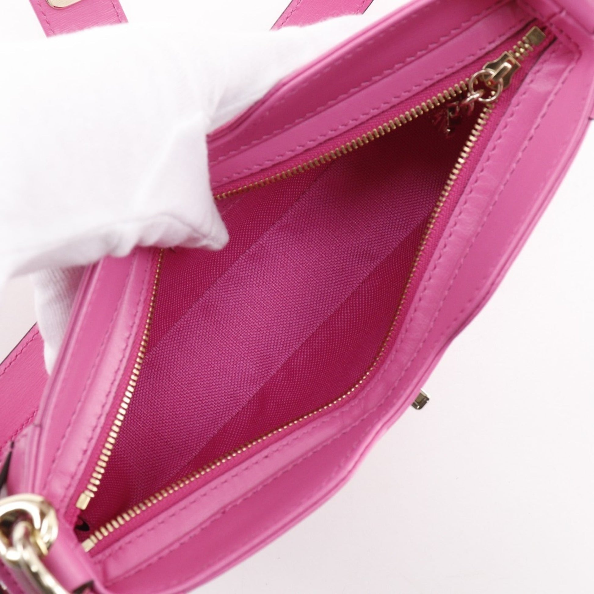 Gucci Pink Gg Canvas Shoulder Bag