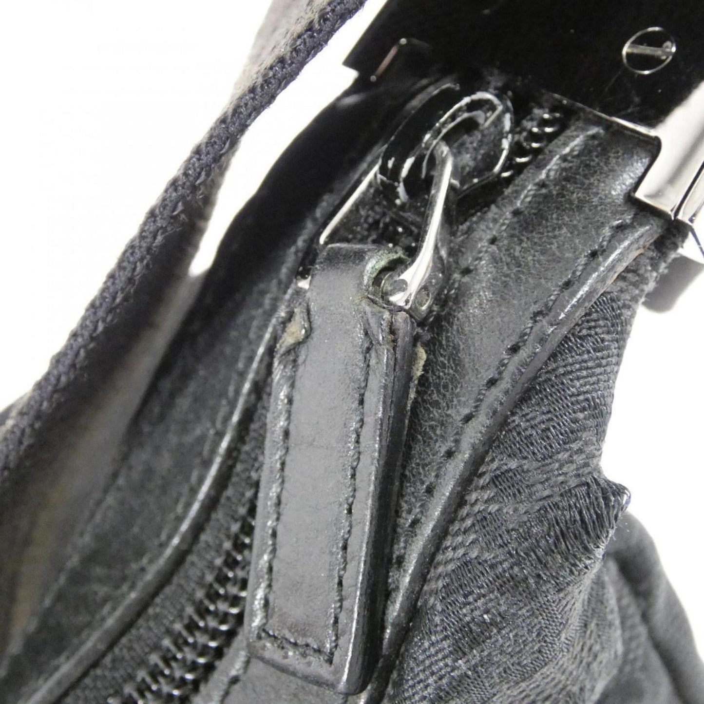 Gucci Gg Canvas Black Gg Canvas Shoulder Bag