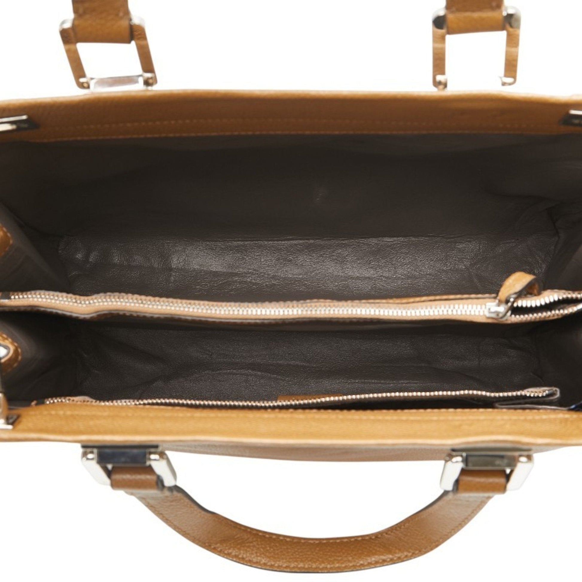 Gucci Brown Leather Handbag Shoulder Bag