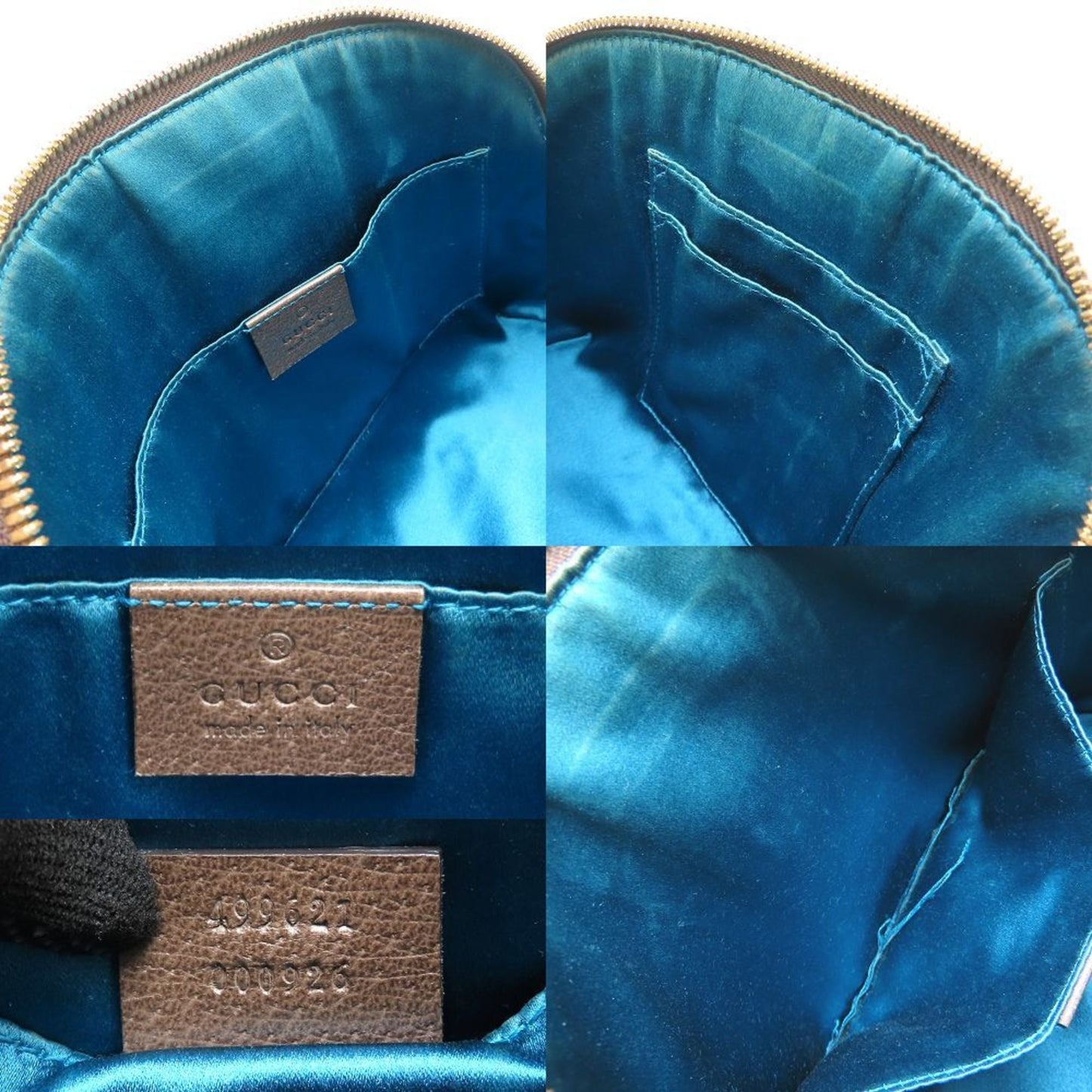 Gucci Beige Gg Supreme Leather Shoulder Bag