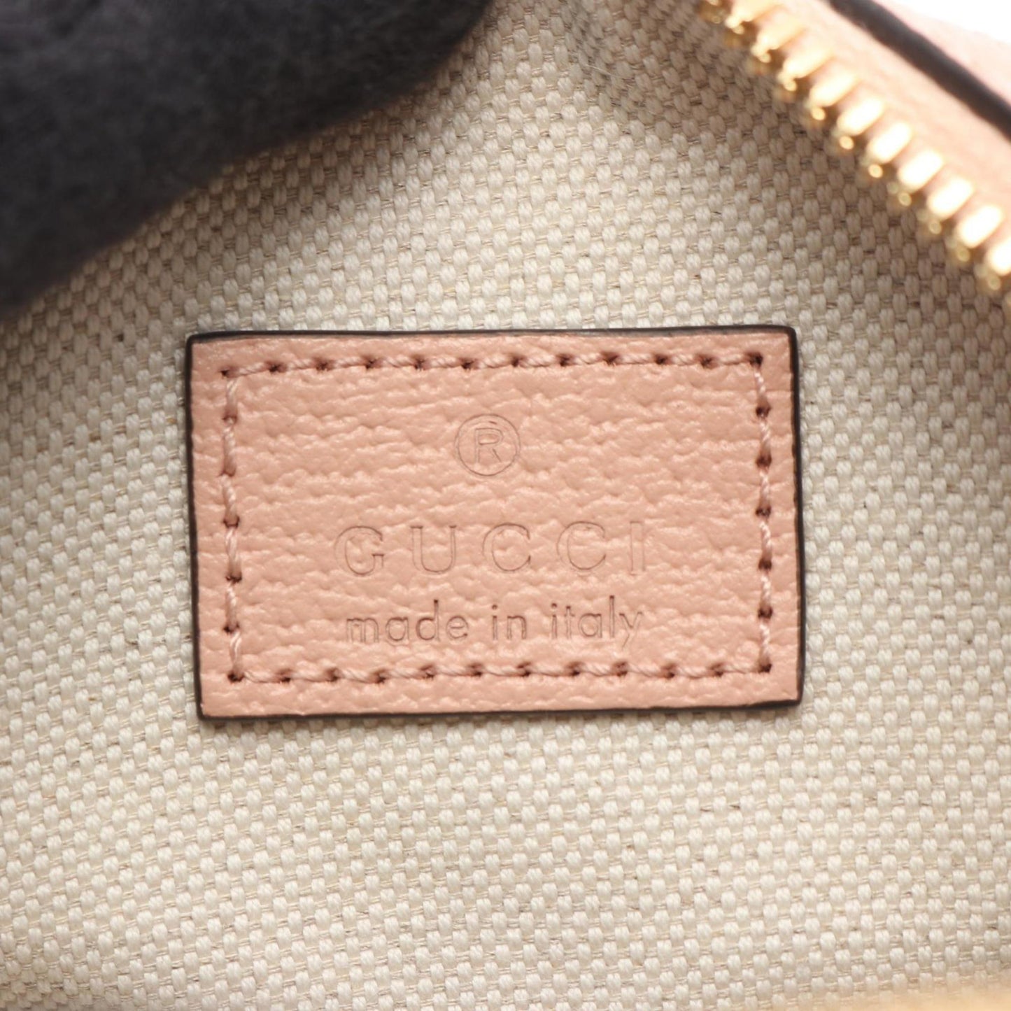 Gucci Pink Gg Supreme Leather Handbag