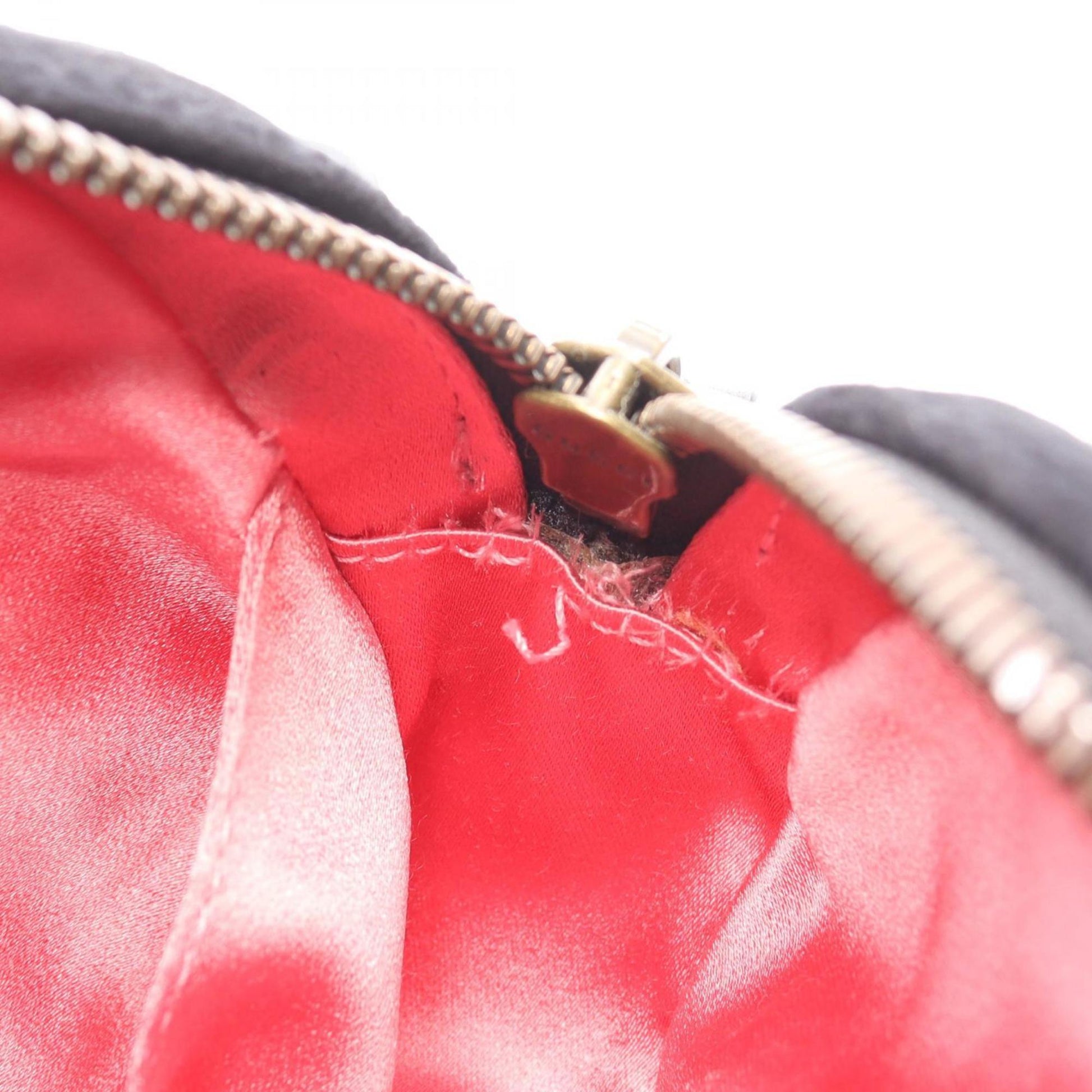 Gucci Black Fabric Leather Fanny Pack