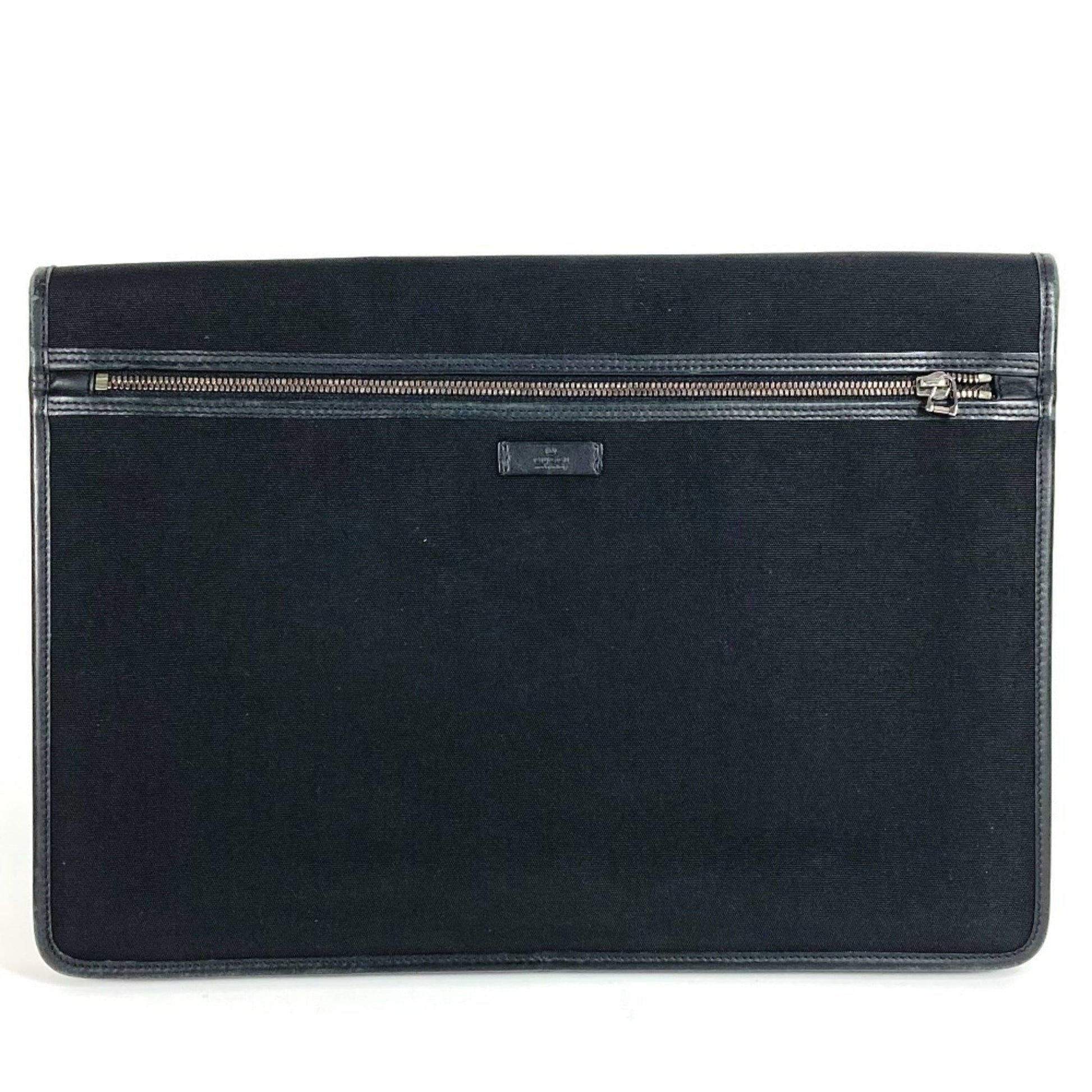 Gucci Black Nylon Clutch Bag Pouch