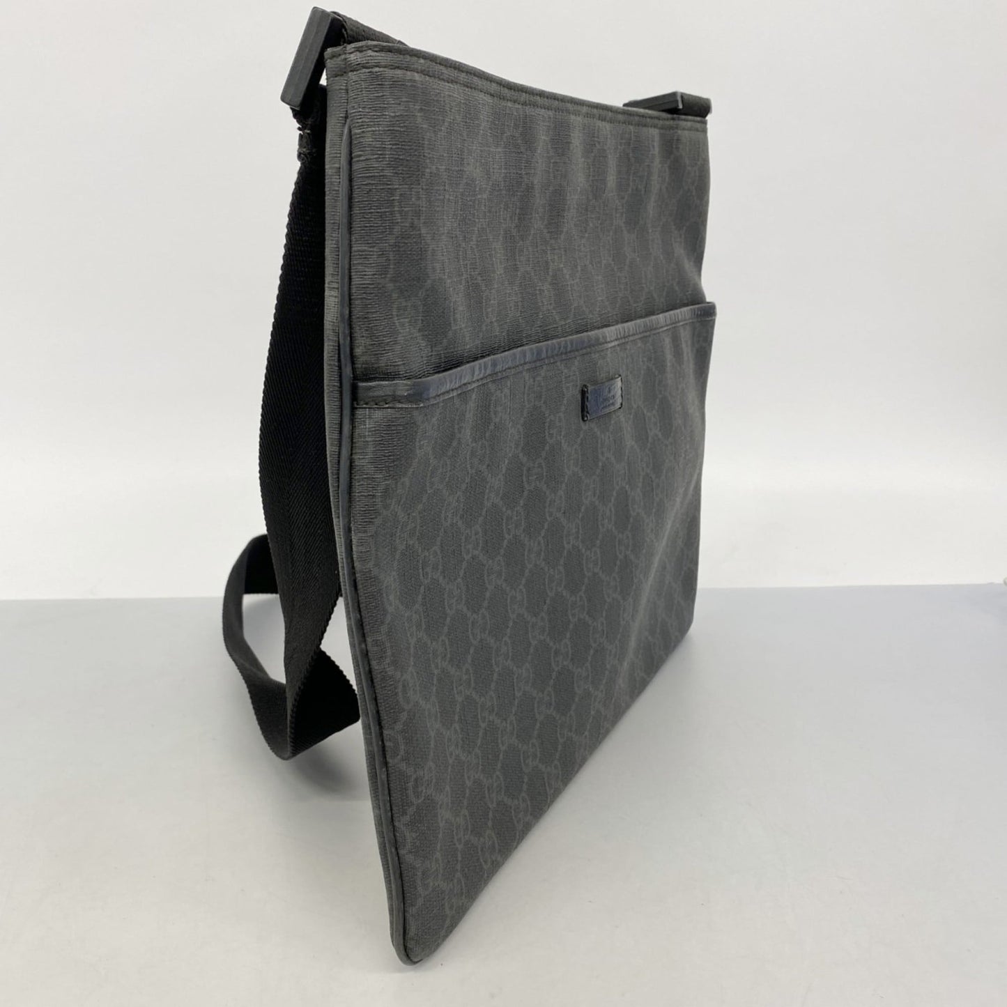Gucci Black Pvc Shoulder Bag