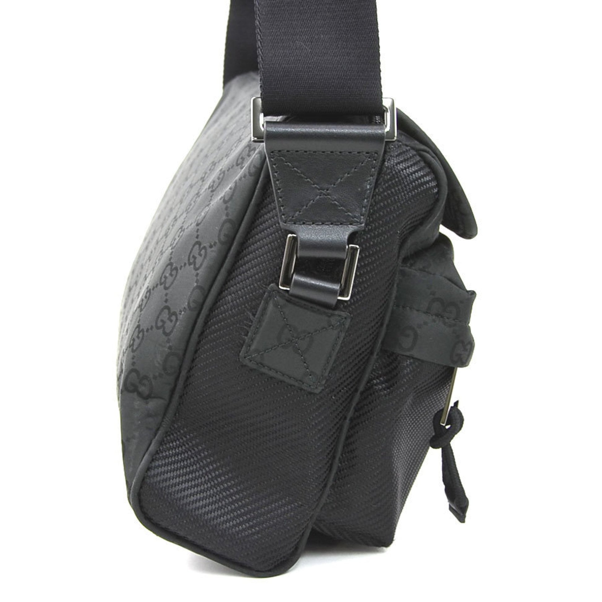 Gucci Black Nylon Shoulder Bag