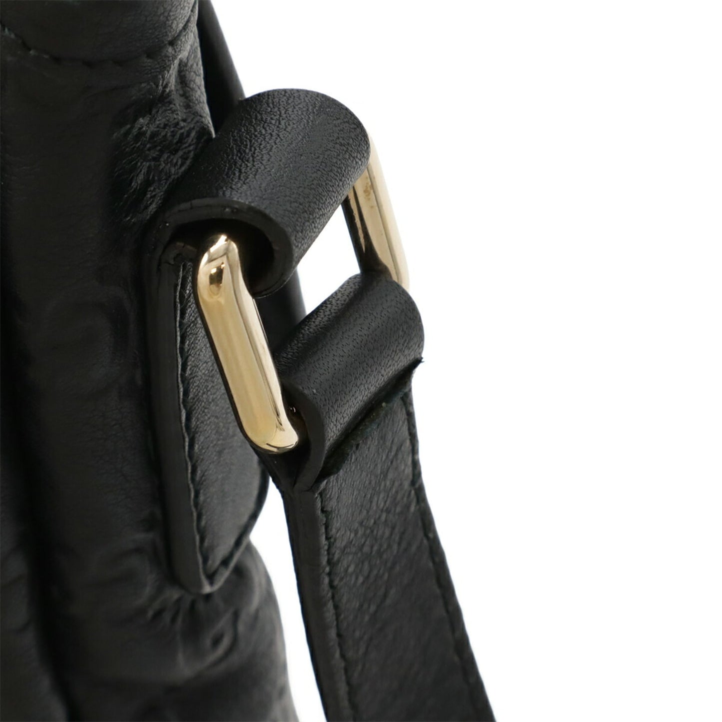 Gucci Black Leather Shoulder Bag