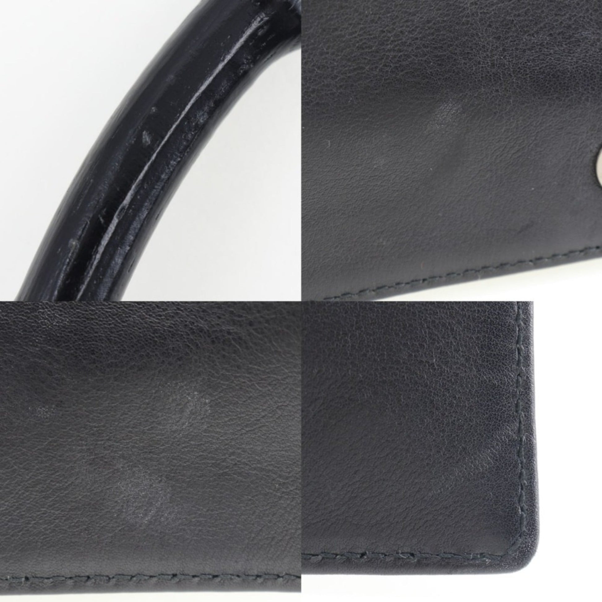 Gucci Black Leather Shoulder Bag