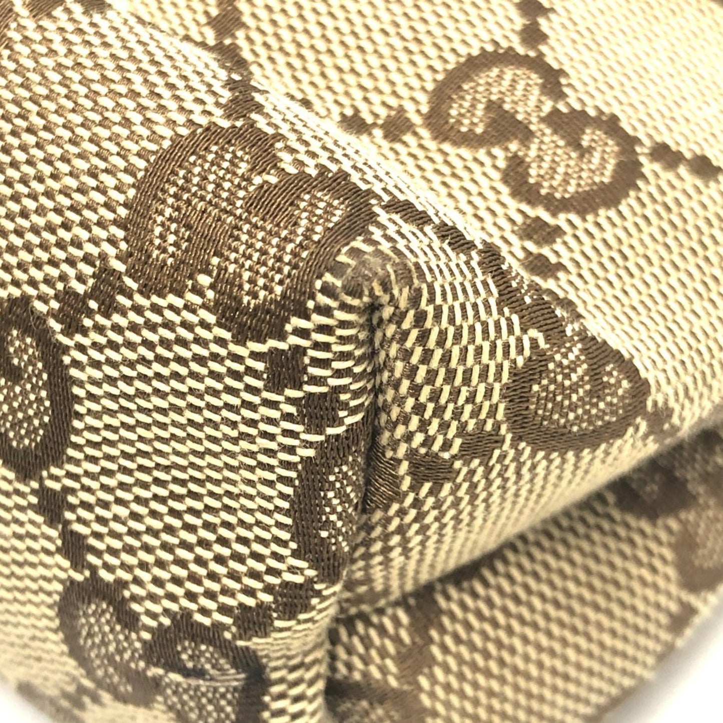 Gucci Beige Brown Gg Canvas Fanny Pack