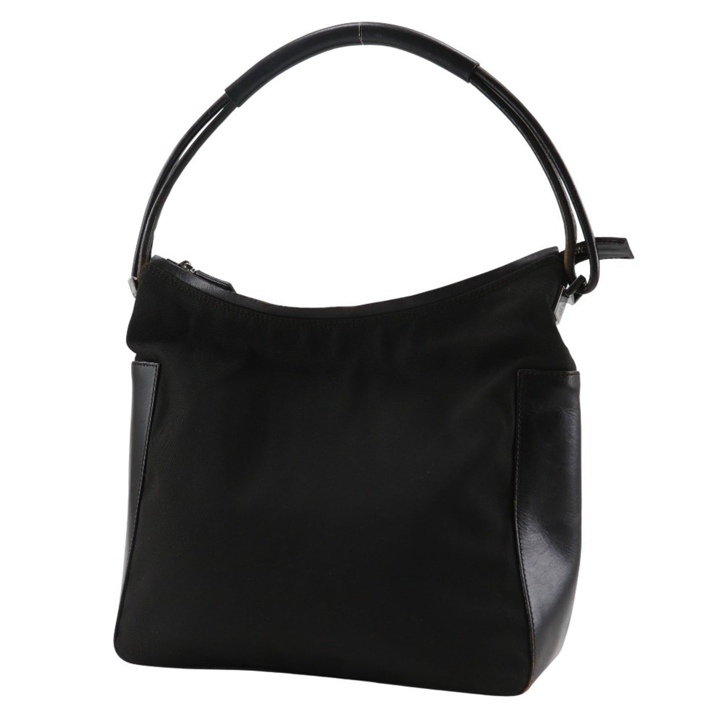 Gucci Black Nylon Canvas Shoulder Bag